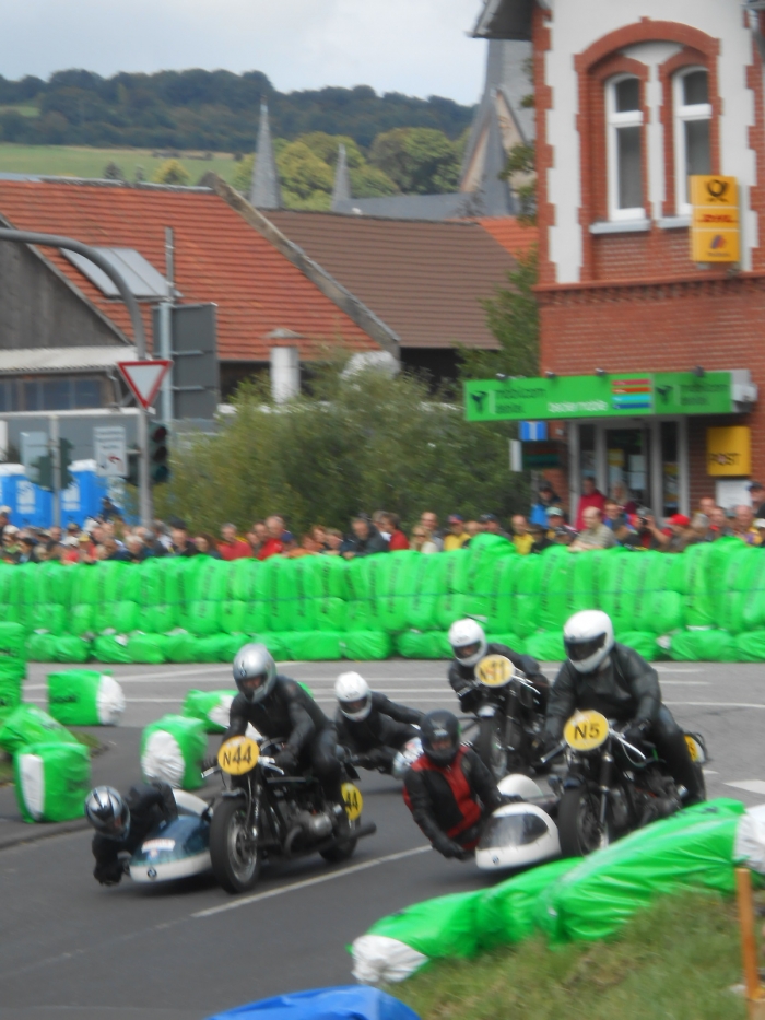 Schotten oldtimer classic races motorcycle touring europe - 